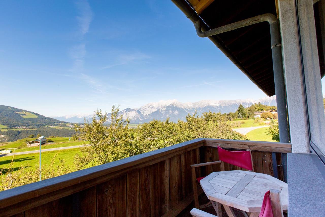 Apartment Wiesenhof - Natur & Weitblick Ueber Innsbruck - Ladestation Fuer Elektroautos Εξωτερικό φωτογραφία